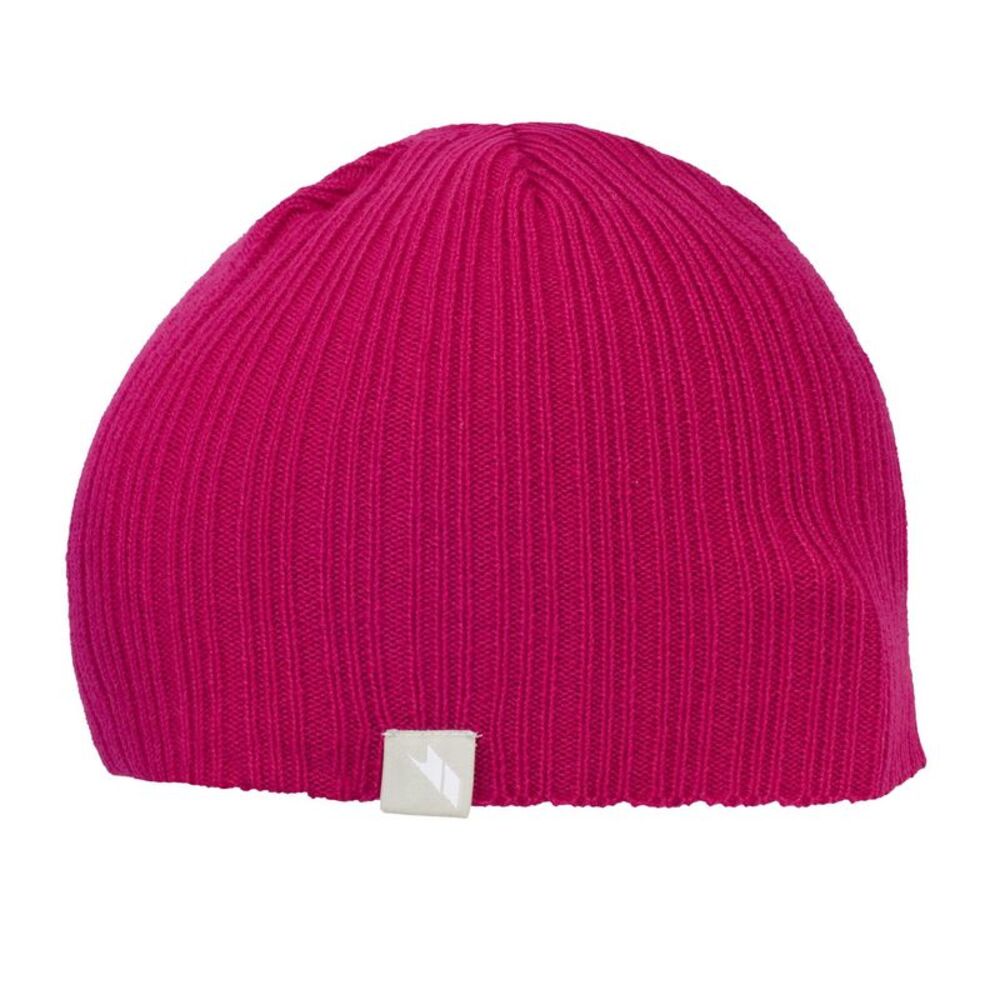 Trespass Youths Girls Bonno Knitted Beanie Hat / Sangria